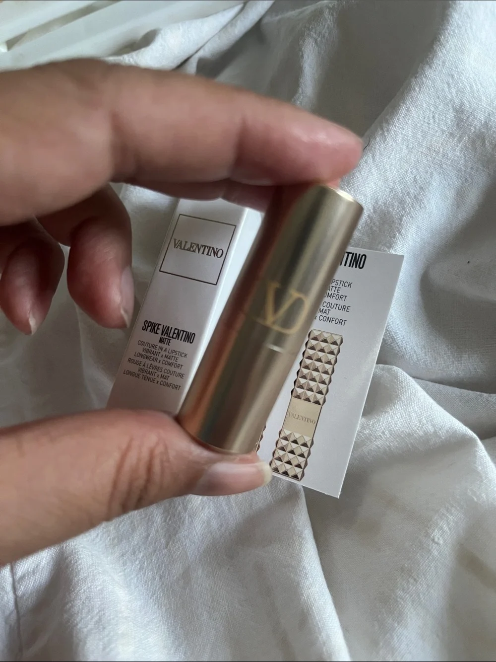 Valentino Spike 134R Couture in the Streets Lipstick Mini NIB